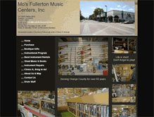 Tablet Screenshot of mosfullertonmusic.com